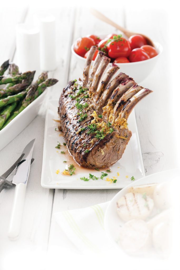 French-style rack of lamb French-style rack of lamb