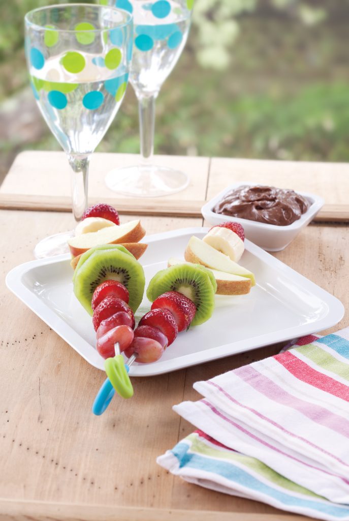 Fruit kebabs Fruit kebabs