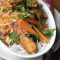 Ginger and soy tempeh stir-fry