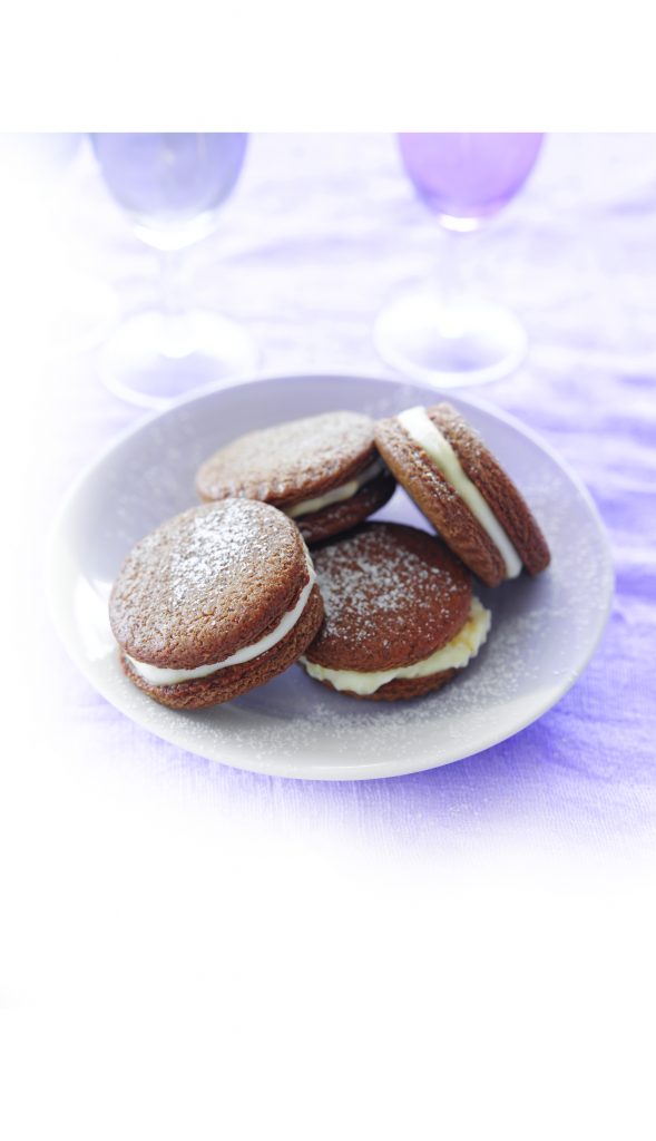 Ginger and cream sandwiches Ginger and cream sandwiches