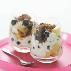 Guilt-free gingernut sundae