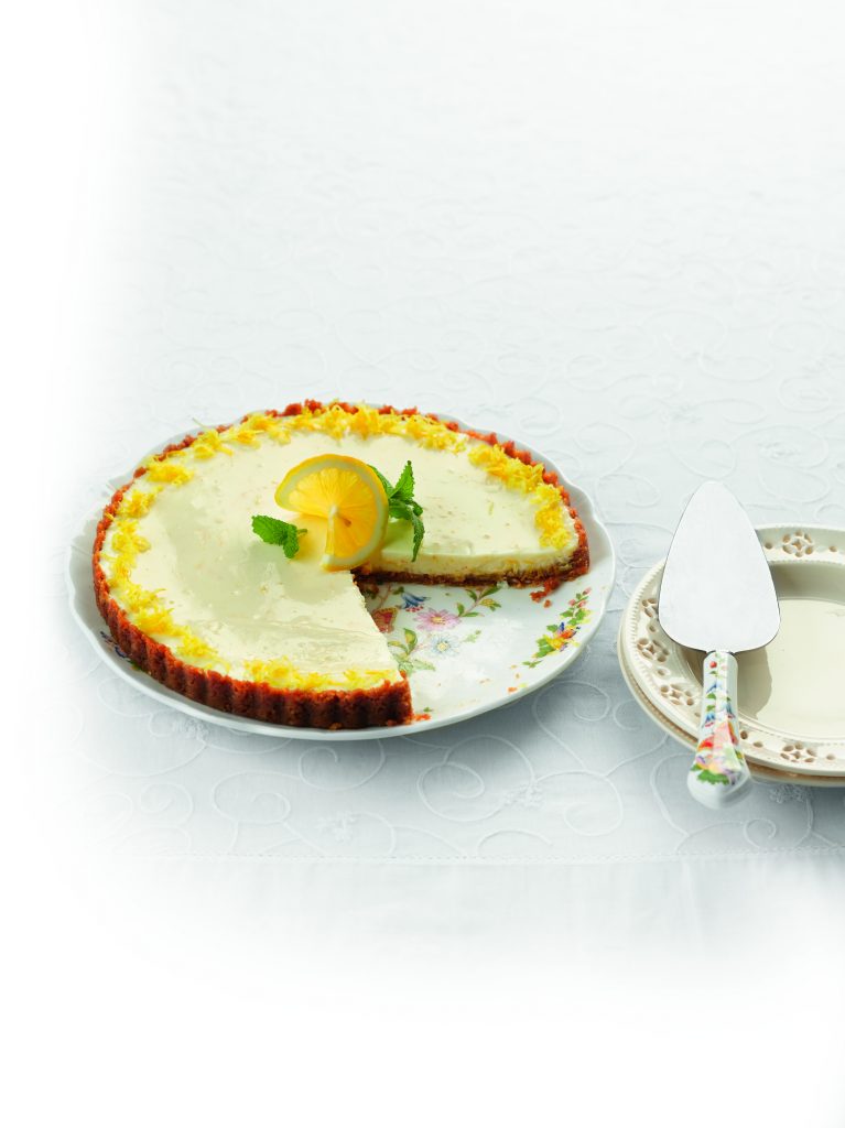 HFG chilled lemon flan HFG chilled lemon flan
