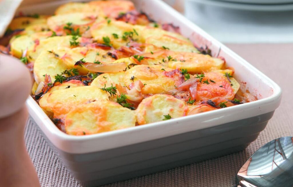 Potato bake healthy potato bake