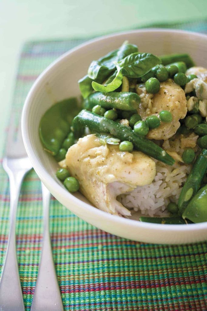 Healthy green fish curry Healthy green fish curry