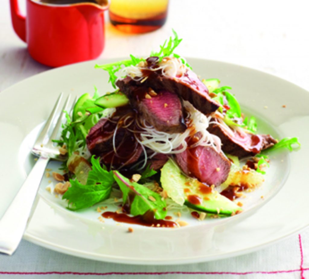 Hoisin lamb salad Hoisin lamb salad