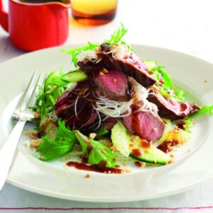 Hoisin lamb salad