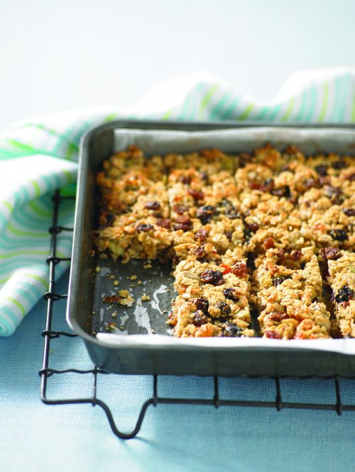 Homemade muesli bars