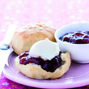Honey and soda scones