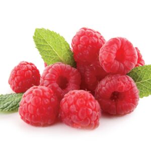 In season early summer: Raspberries
