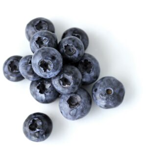 In season late spring: Blueberries, asparagus