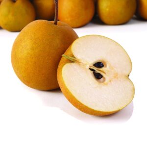 In season mid-autumn: Nashi