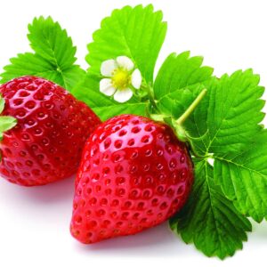 In season mid-summer: Strawberries