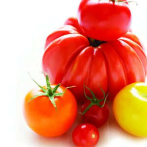 In season mid-summer: Tomatoes