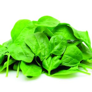 In season mid-winter: Spinach