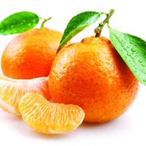 In season late autumn: Mandarins