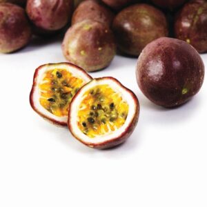 In season late autumn: Passionfruit