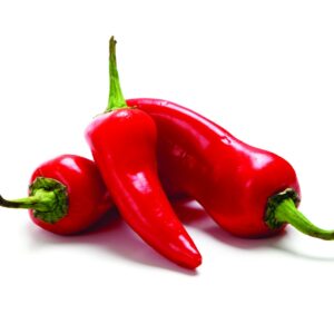 In season mid-spring: Chilli, spring onion, avocado