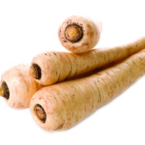 In season early spring: Parsnips
