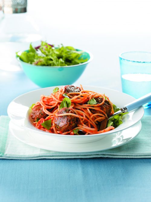 Italian tofu meatballs