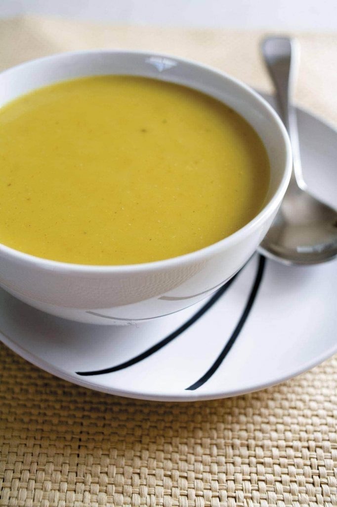 Kumara, coriander and lemongrass soup Kumara, coriander and lemongrass soup