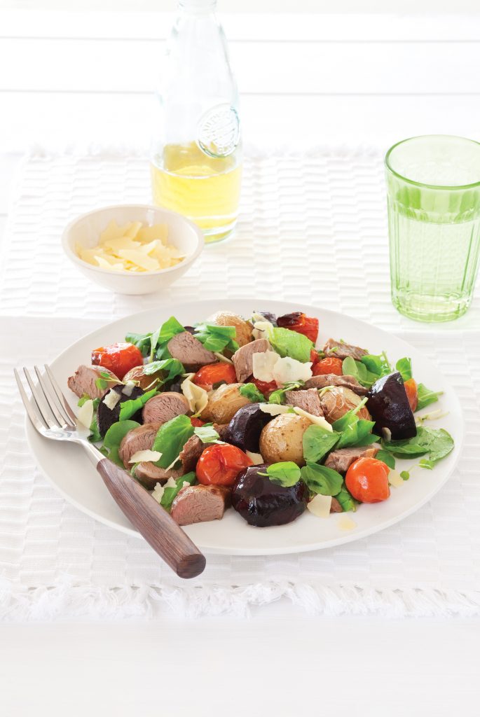 Lamb, watercress and beetroot salad Lamb, watercress and beetroot salad