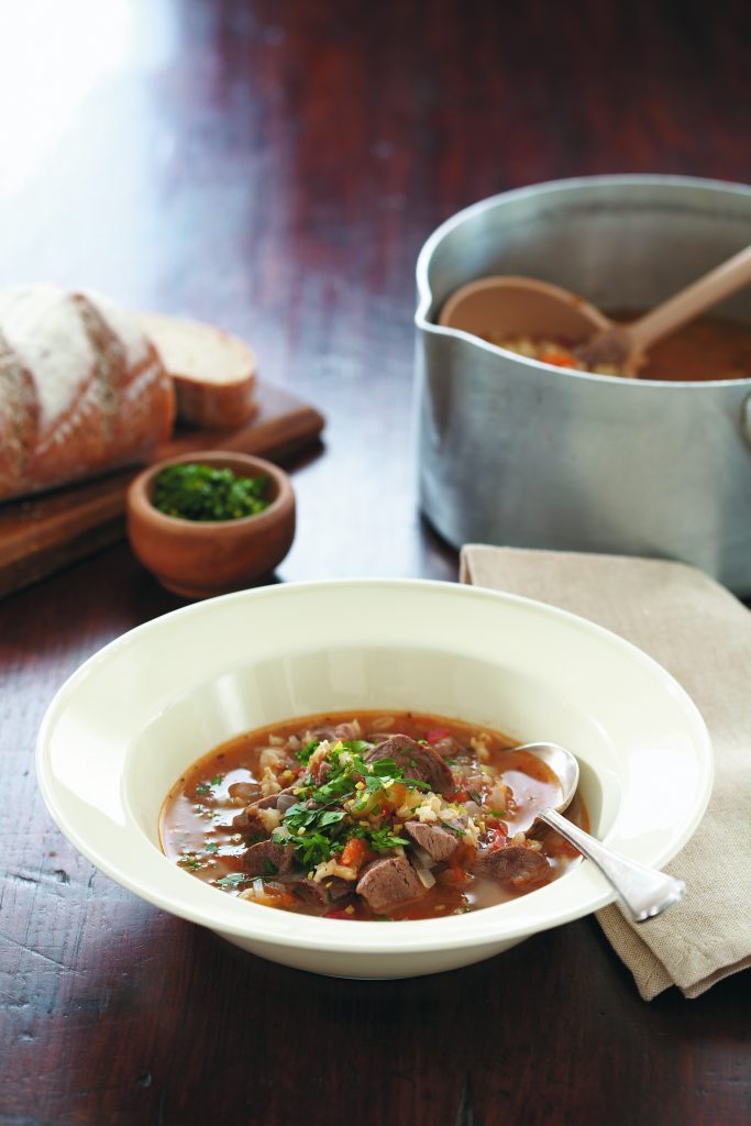 Lamb and barley soup Healthy Food Guide