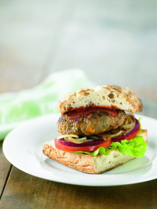Lamb burgers