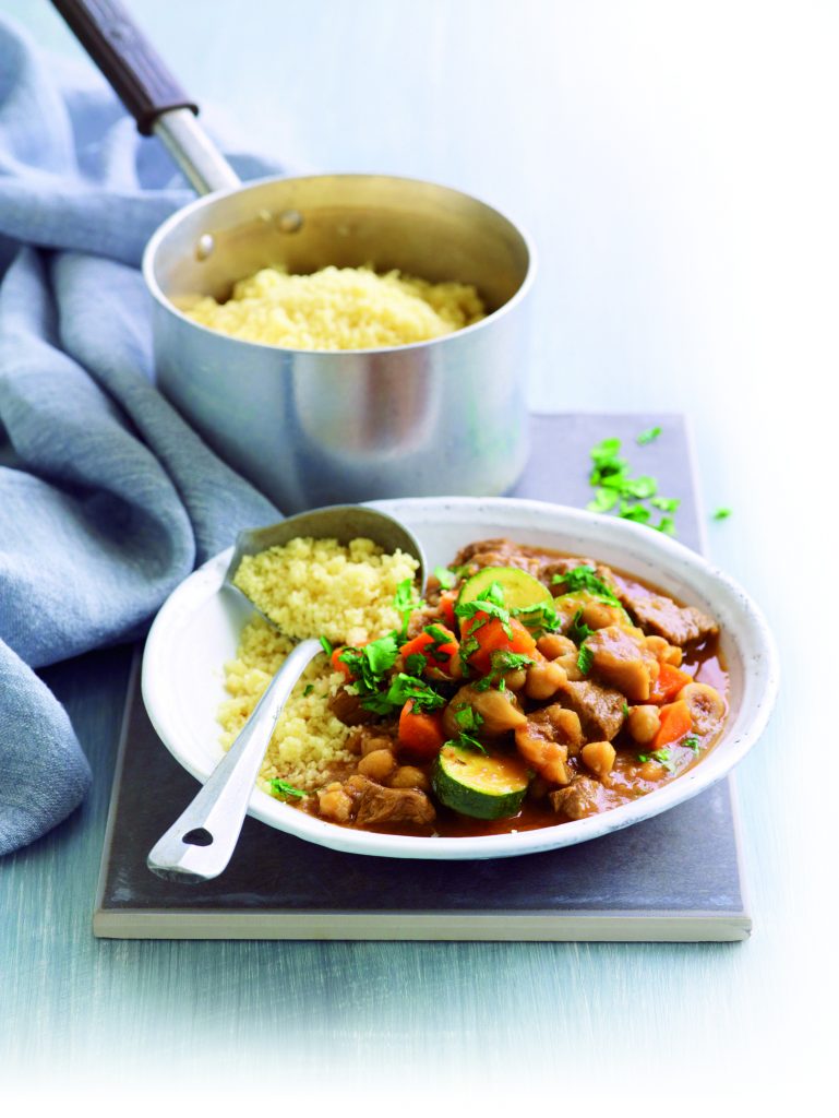 Lamb, chickpea and fig tagine