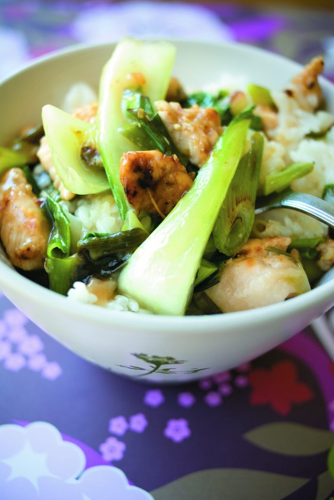 Lemon and honey chicken with lemongrass rice Lemon and honey chicken with lemongrass rice