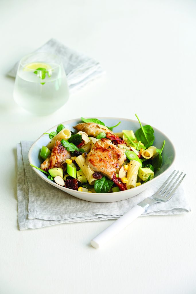 Lemongrass chicken pasta salad Lemongrass chicken pasta salad
