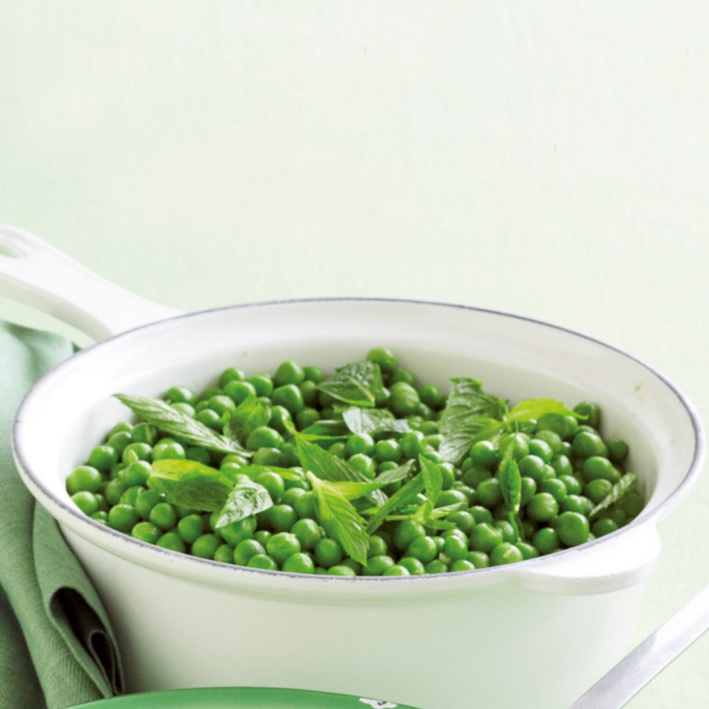 Lemony peas with mint Lemony peas with mint