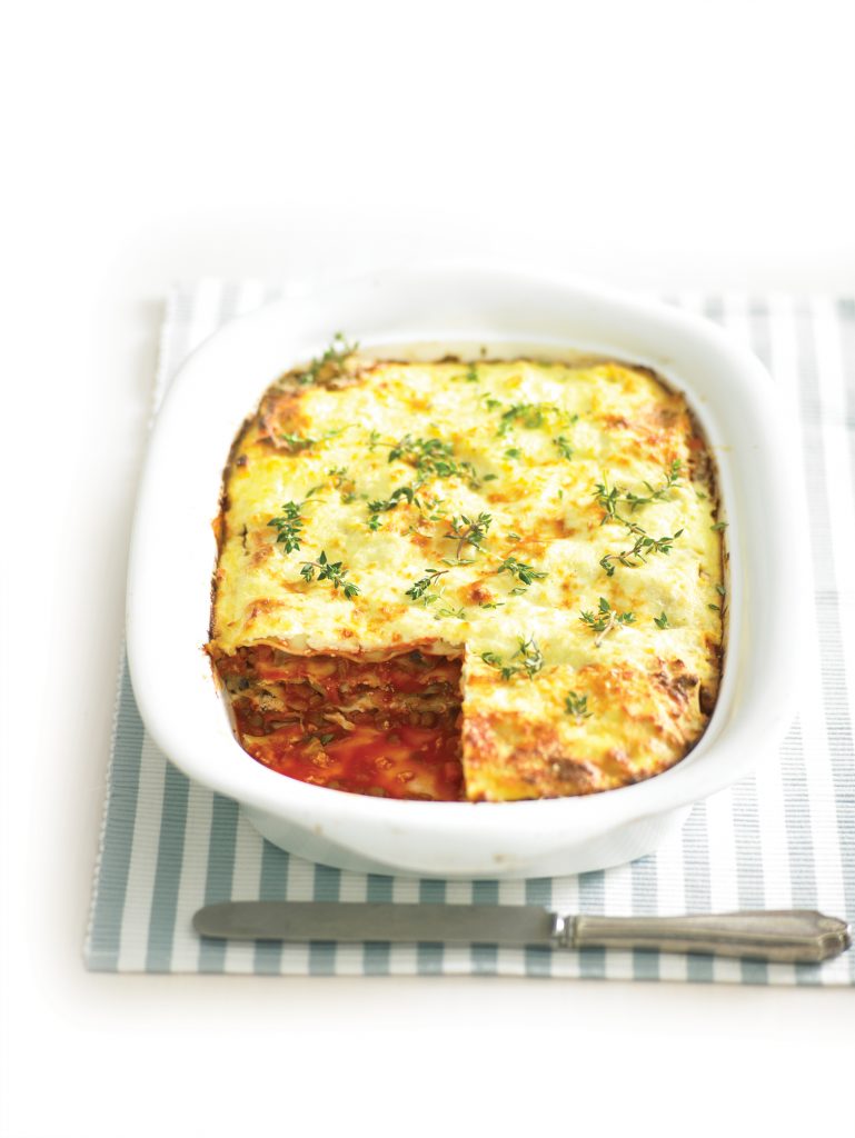Lentil, mushroom and ricotta lasagne Lentil, mushroom and ricotta lasagne