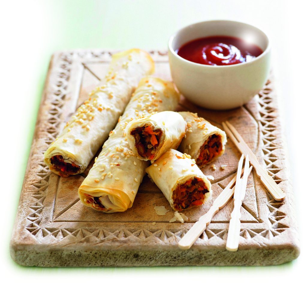 Lentil ‘sausage’ rolls