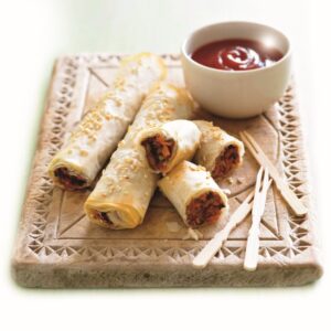 Lentil ‘sausage’ rolls