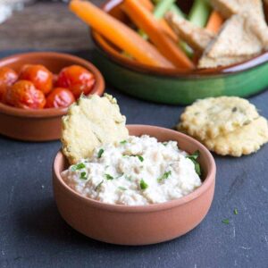 Lighter Kiwi onion dip