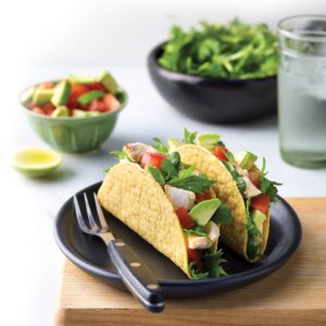 Lime and ginger fish tacos