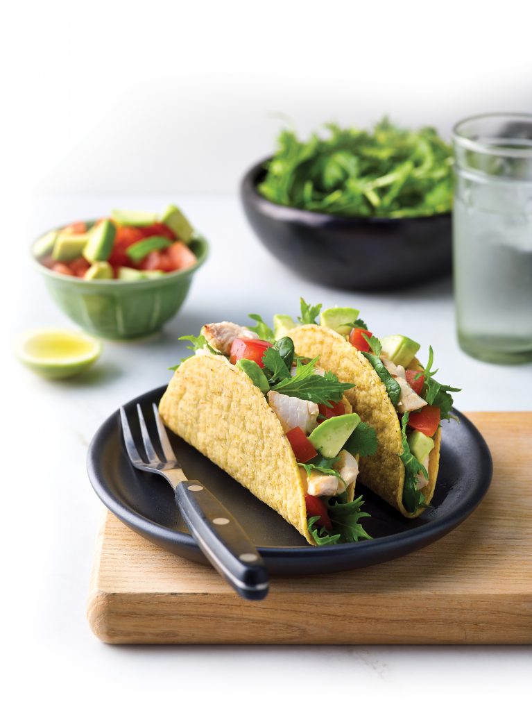 Lime and ginger fish tacos Lime and ginger fish tacos