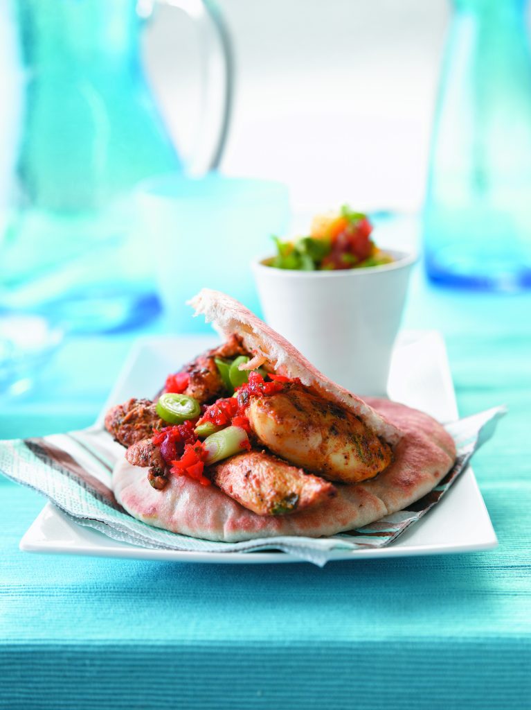 Marinated spicy chicken burger Marinated spicy chicken burger