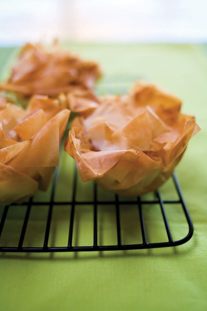 Mediterranean vegetable tarts Mediterranean vegetable tarts
