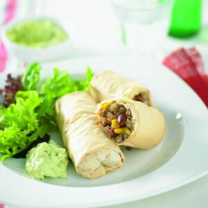 Mexican chicken rolls