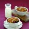 Mixed berry and coconut crumble
