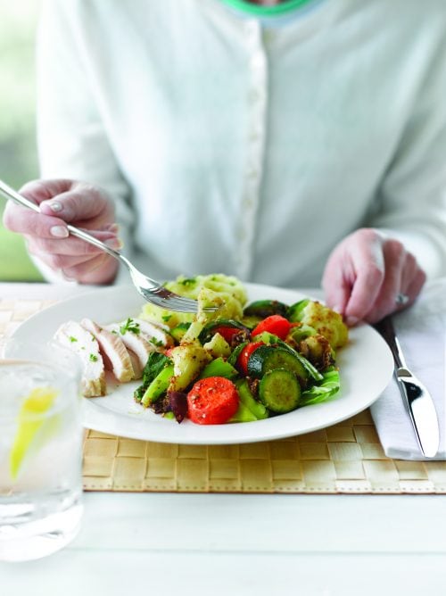 Mixed vegetable dukkah