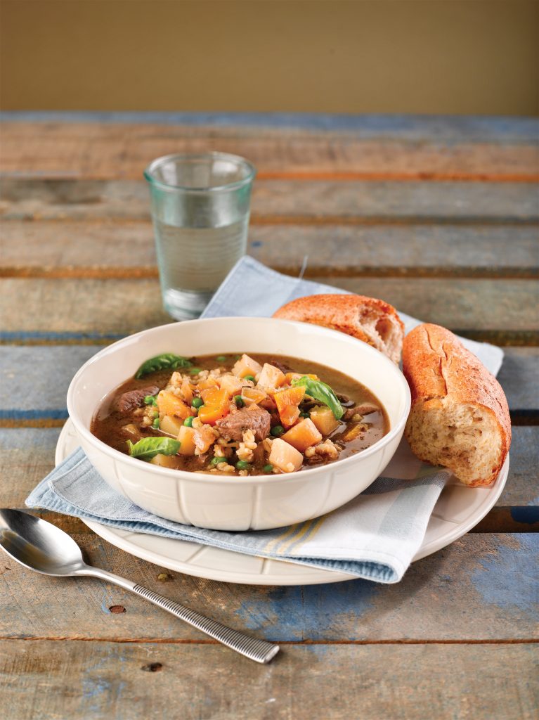 Lamb and barley soup Lamb and barley soup
