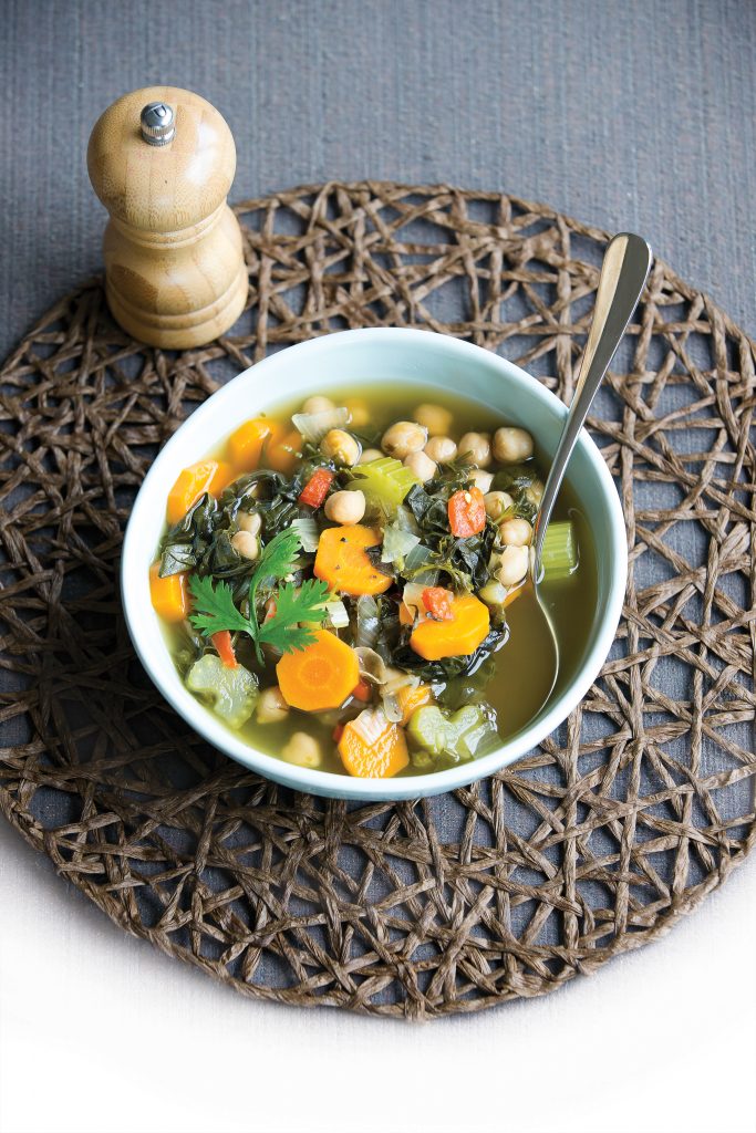 Moroccan chickpea soup