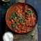 Moroccan lamb, tomato and kumara soup