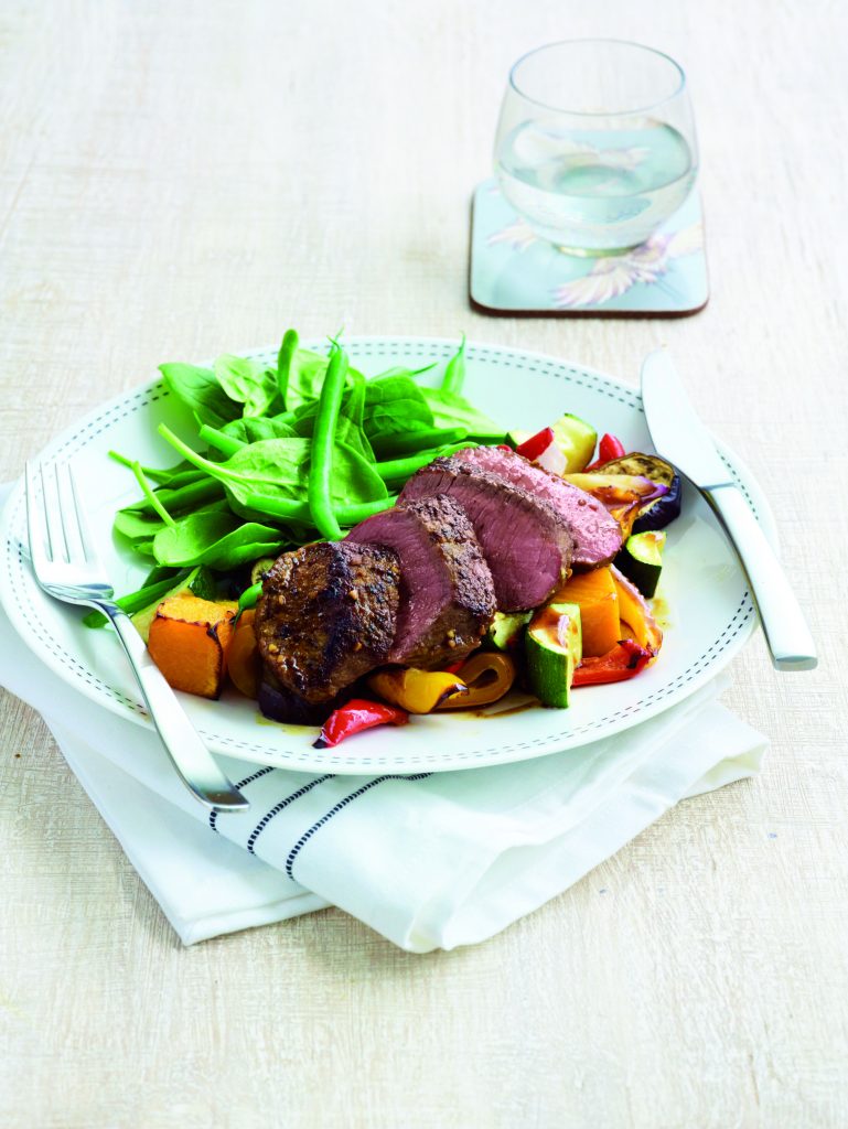 Moroccan lamb and roasted veges Moroccan lamb and roasted veges