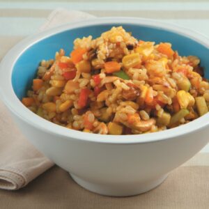 Nutty rice salad