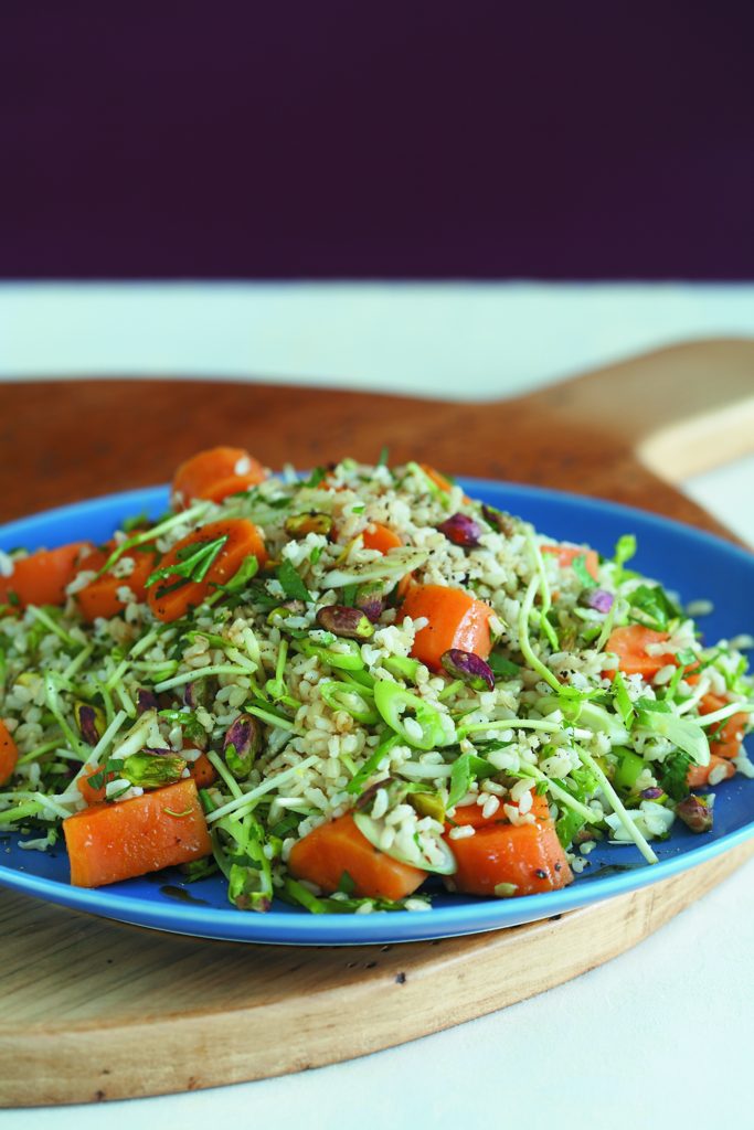 Nutty brown rice salad Nutty brown rice salad