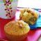 Olive, thyme and tomato muffins