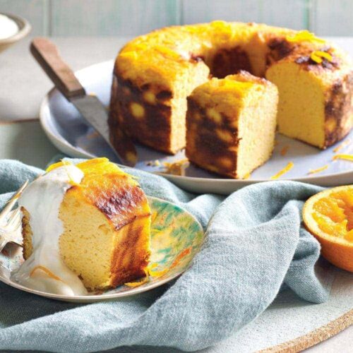 Orange dream cake